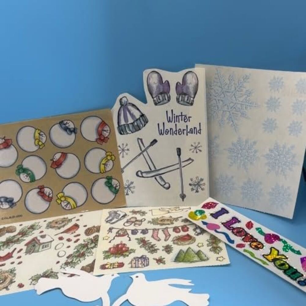 Winter Wonderland Craft Supplies